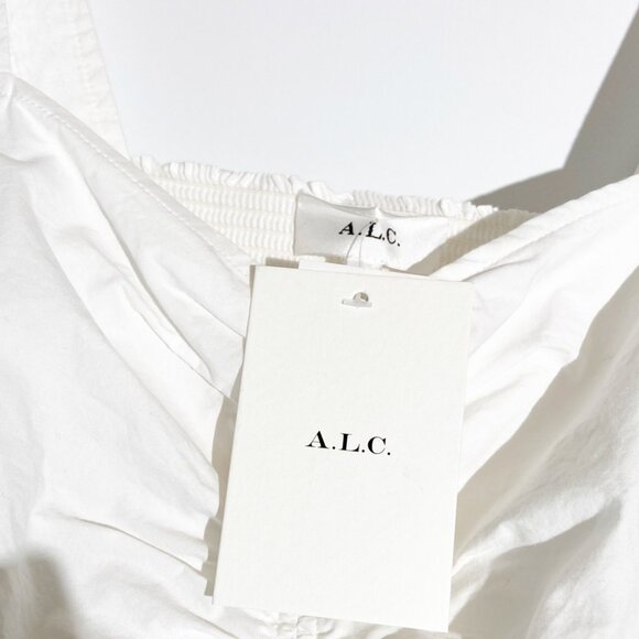 NWT ALC Lilah Dress in White size 10 - Picture 6 of 11